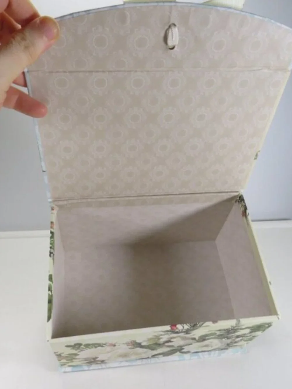 (4) Decorative Storage Gift Boxes Bundle Waverly Floral & Tina Higgins Altered